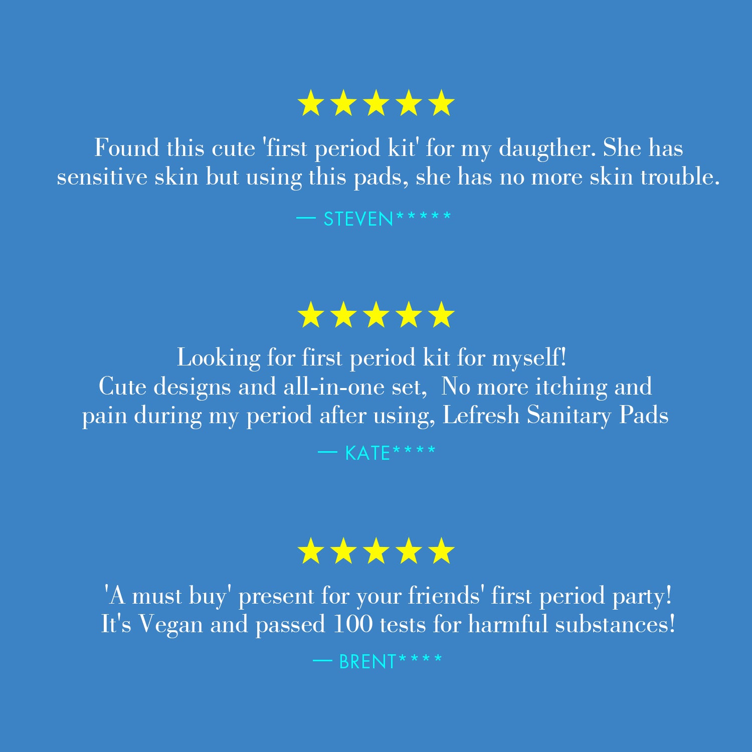 Lefresh Organic Cotton Cover Pads with Wings| Regular, 28 Count | Regular Absorbency - Unscented - Vegan - Chlorine Free - Ultra Thin Pads for Women